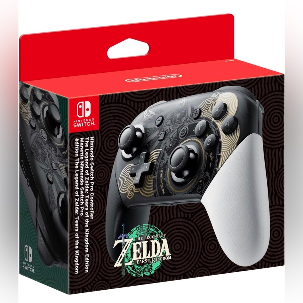 Nintendo Switch Pro Controller The Legend of Zelda: Tears of the Kingdom Edition